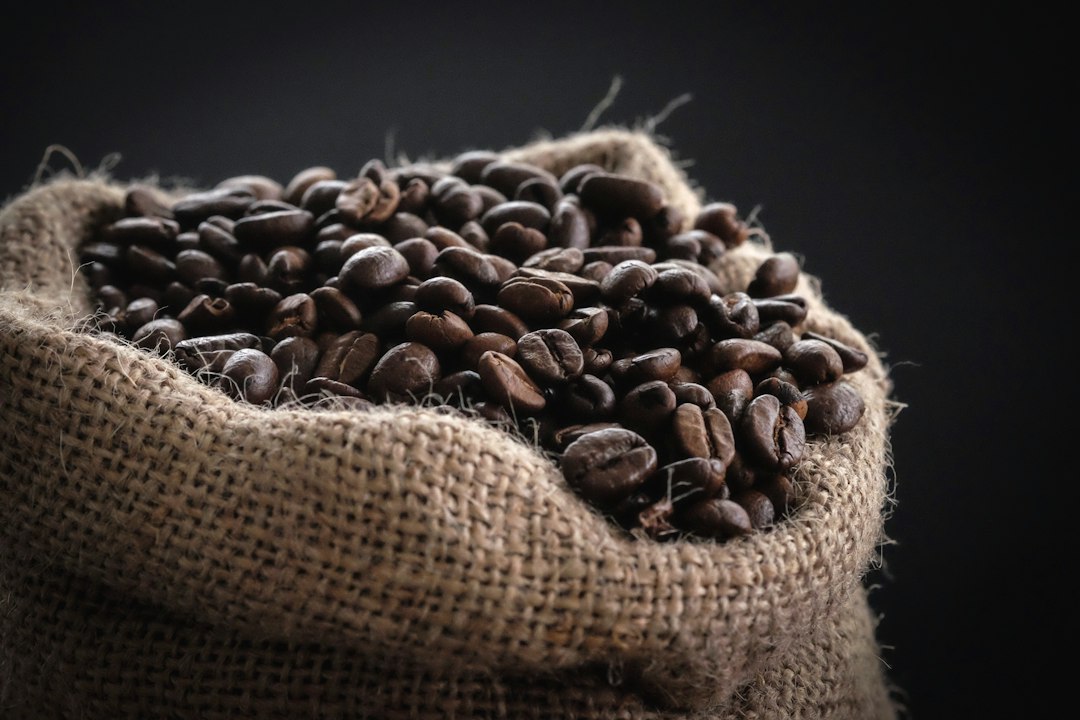 Illustrative green coffee beans image